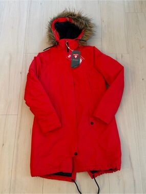 Helly Hansen Red Women's Mayen Parka NWT